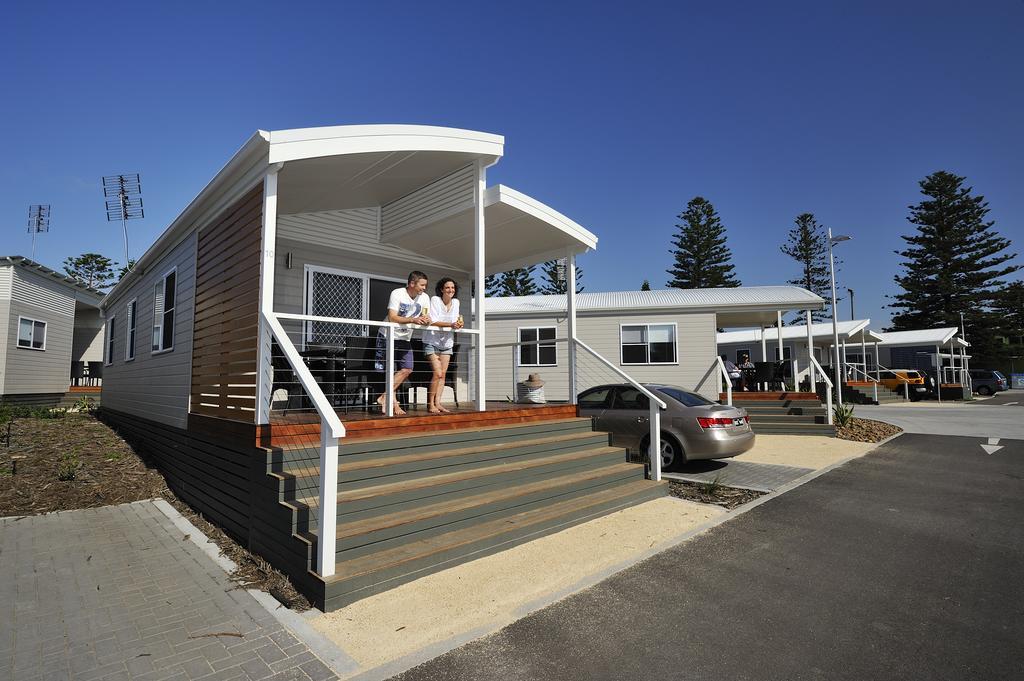 Hotel Nrma Stockton Beach Holiday Park Habitación foto